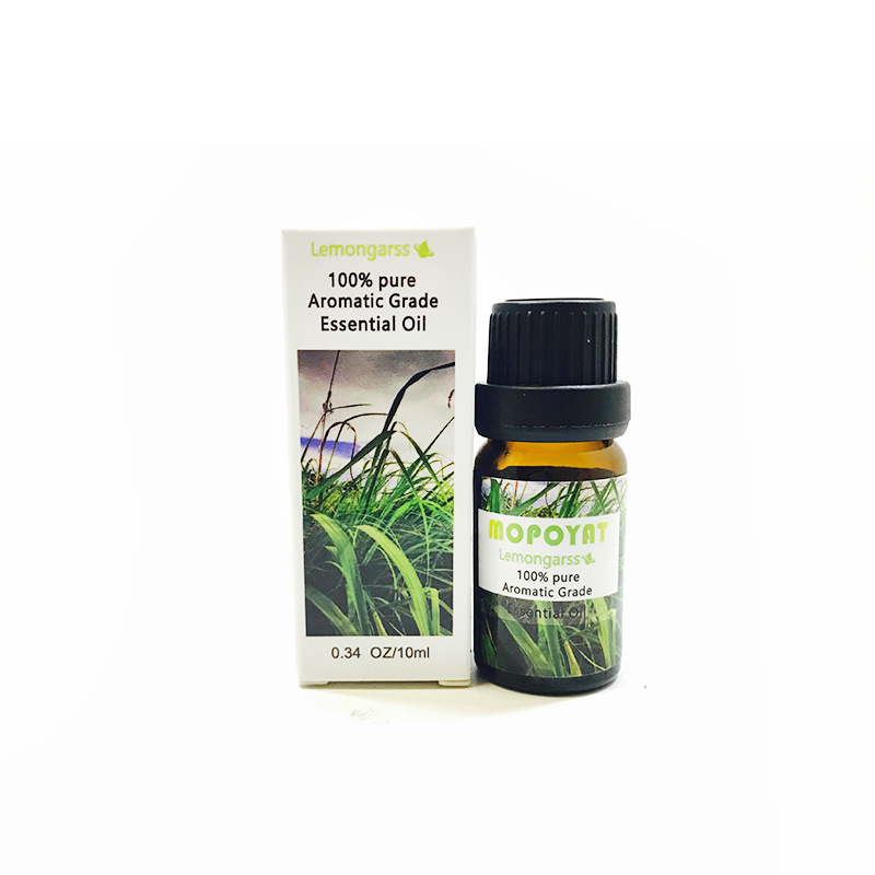 外贸英文柠檬草精油 lemongrass essential oil 小批量保湿10ml