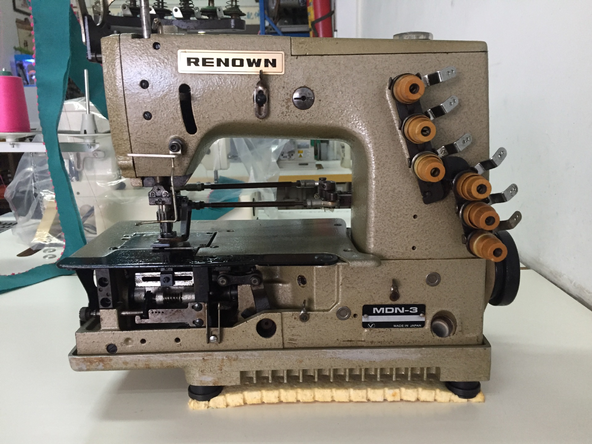 原装日本青柳3针打揽机