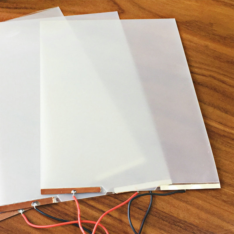 销售智能液晶调光膜通电膜 电控变色玻璃膜 ito保护膜