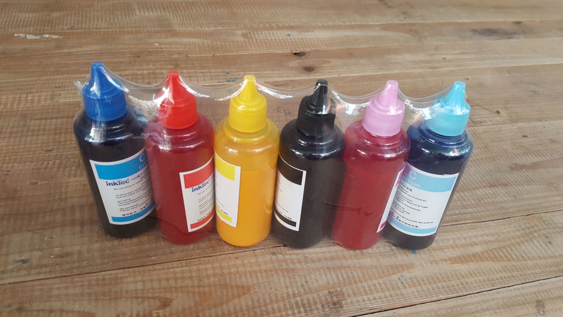 韩国inktec印可得热转印墨水热升华墨水印杯子厂家批发黑色黑