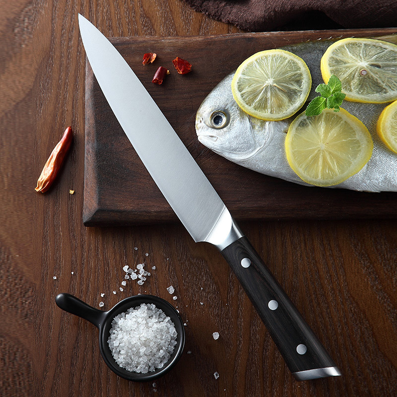 厂价直销5cr15mov牛刀菜刀西式主厨刀厨师专用刀牛肉刀