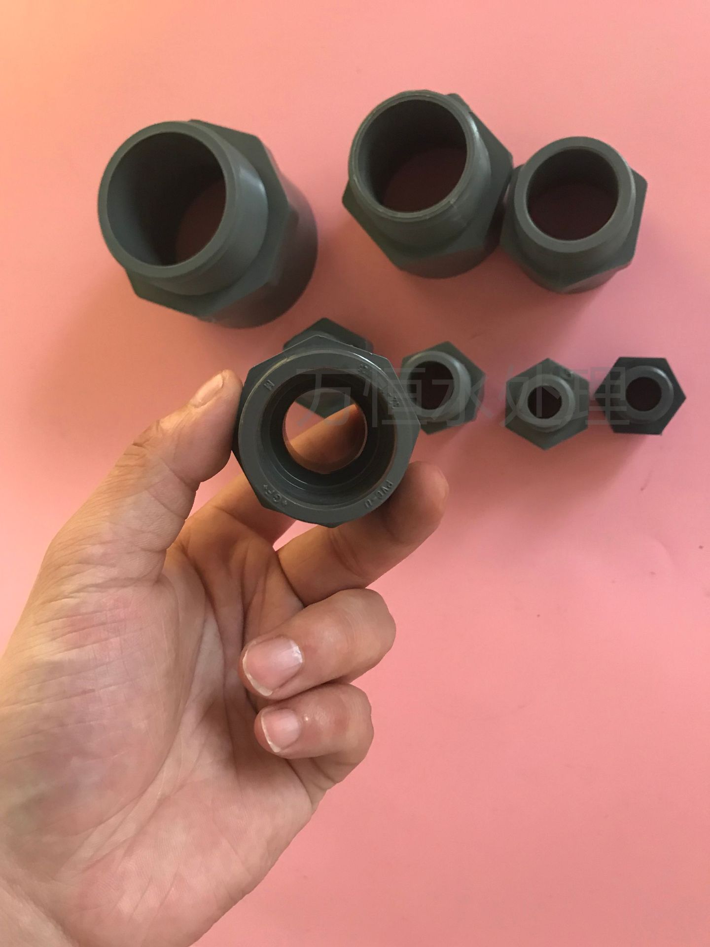 upvc外丝直接塑料pvc给水管配件外螺纹直接pvc外牙直接插管接头