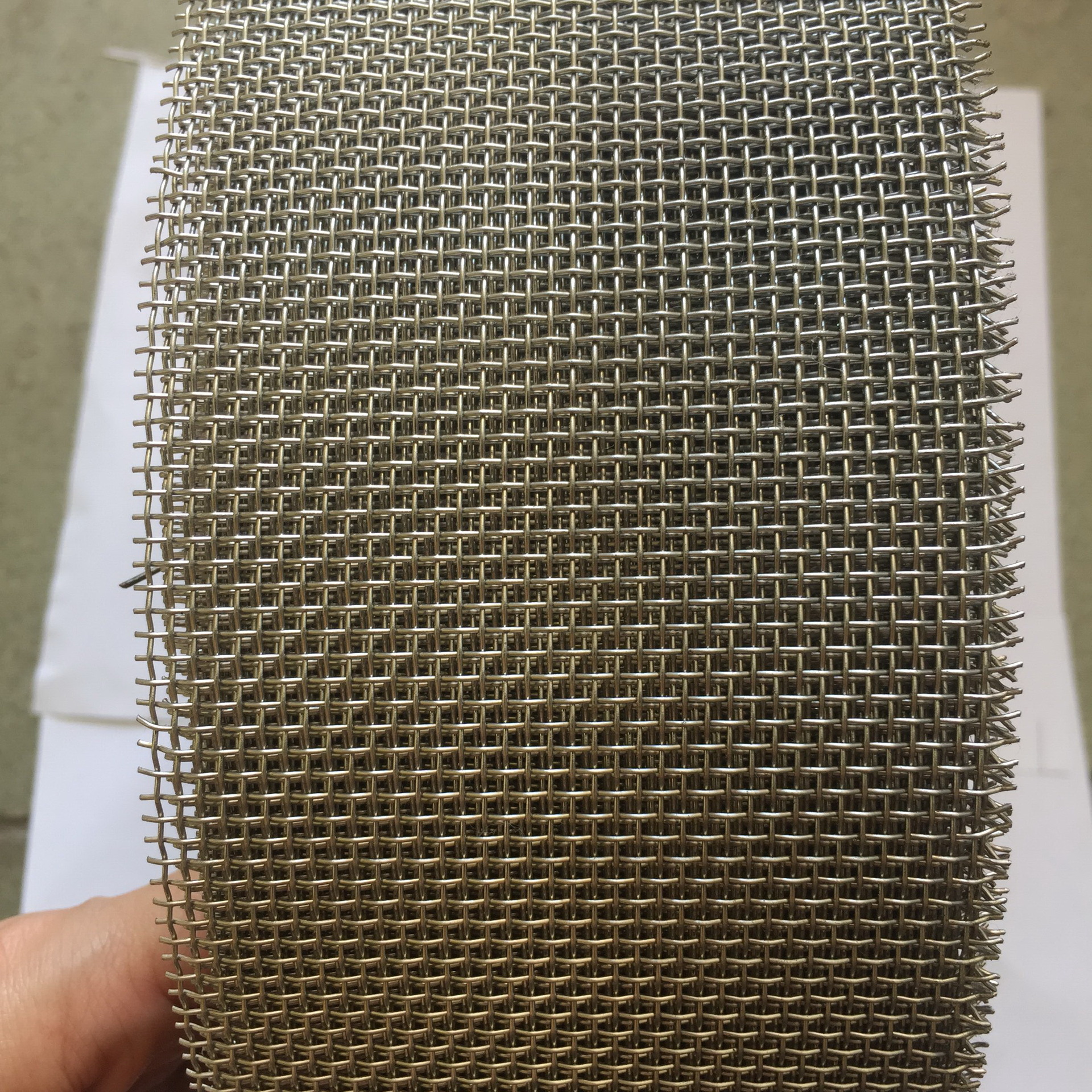 304不锈钢网料网纱分条20目30目40目60目80目网条不锈钢带形筛网