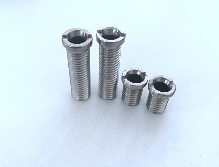 菜盆下水器加长螺丝sus304不锈钢中心孔安装松紧固螺丝长4.5 3.