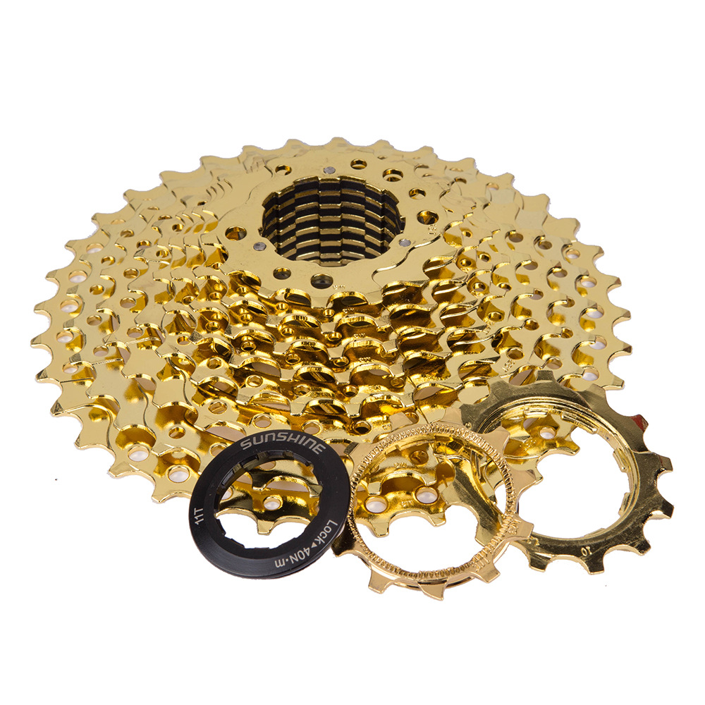 台湾日晖 黄金飞轮 10速飞轮 11-36t 超610 xt slx飞轮30速跨境