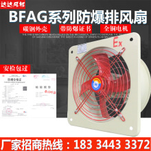 防爆排风扇BFAG(BFS)-300轴流风机400换气扇600工业通风扇220V380