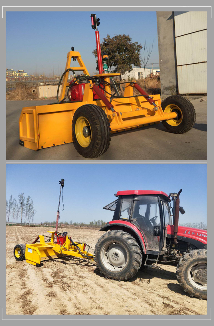 农田旱地激光平地机 供应土壤土地刮平机 农业土壤整耕整平机