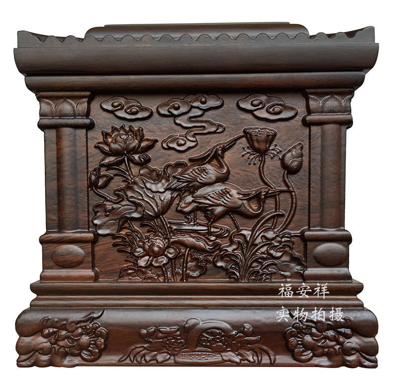 殡葬用品_莲花 厂家直销木制实木骨灰盒寿盒棺材随葬殡葬批