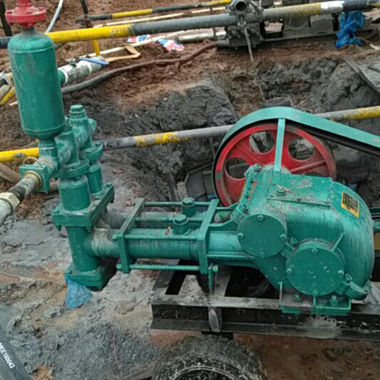 程煤bw250型泥浆泵 高压泥浆泵注浆机卧式三缸往复式单作用活塞泵