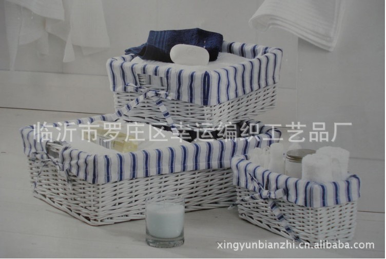 Willow Rattan Woven Storage Basket Crafts Basket Hotel Basket Cosmetics Basket Willow Woven Product Basket