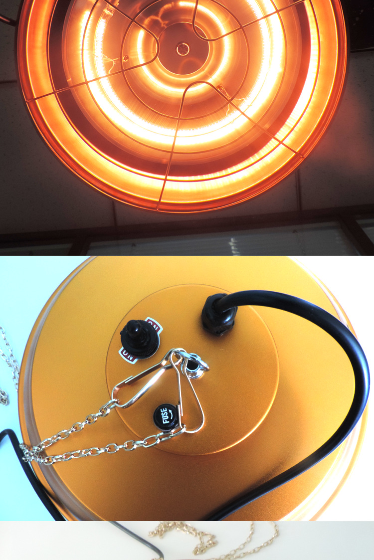 养殖场保温灯卤素养殖取暖灯节能可调温度育雏加热灯养殖设备用品