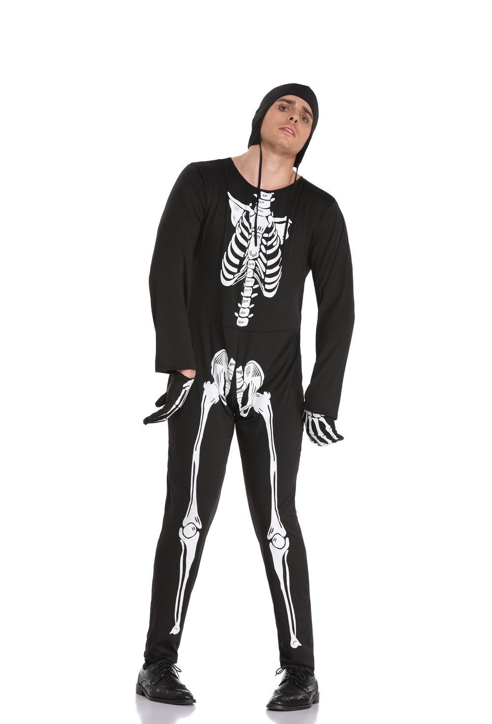 【姚心田】新款万圣节服装成人男 恶鬼男骷髅鬼怪演出服 男僵尸