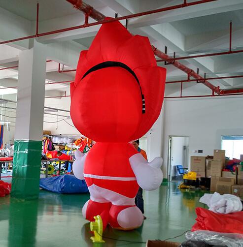 厂家直销充气华为气模人充气手机行走气模卡通定制企业吉祥物