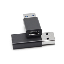 厂家直销USB3.0公转3.1C母USB公转TYPE-C母适用苹果8充电数据转接