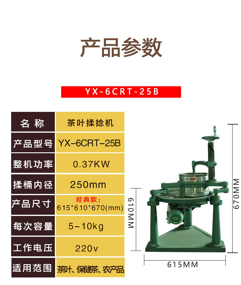 农业,林业 品牌 永兴 型号 yx-6crt-45b 产品别名 茶叶揉捻机,茶叶