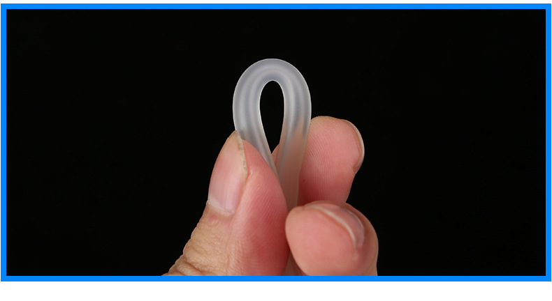 厂家供应面罩tpr空心导光管 高透明通体发光导光带塑料导光透明管