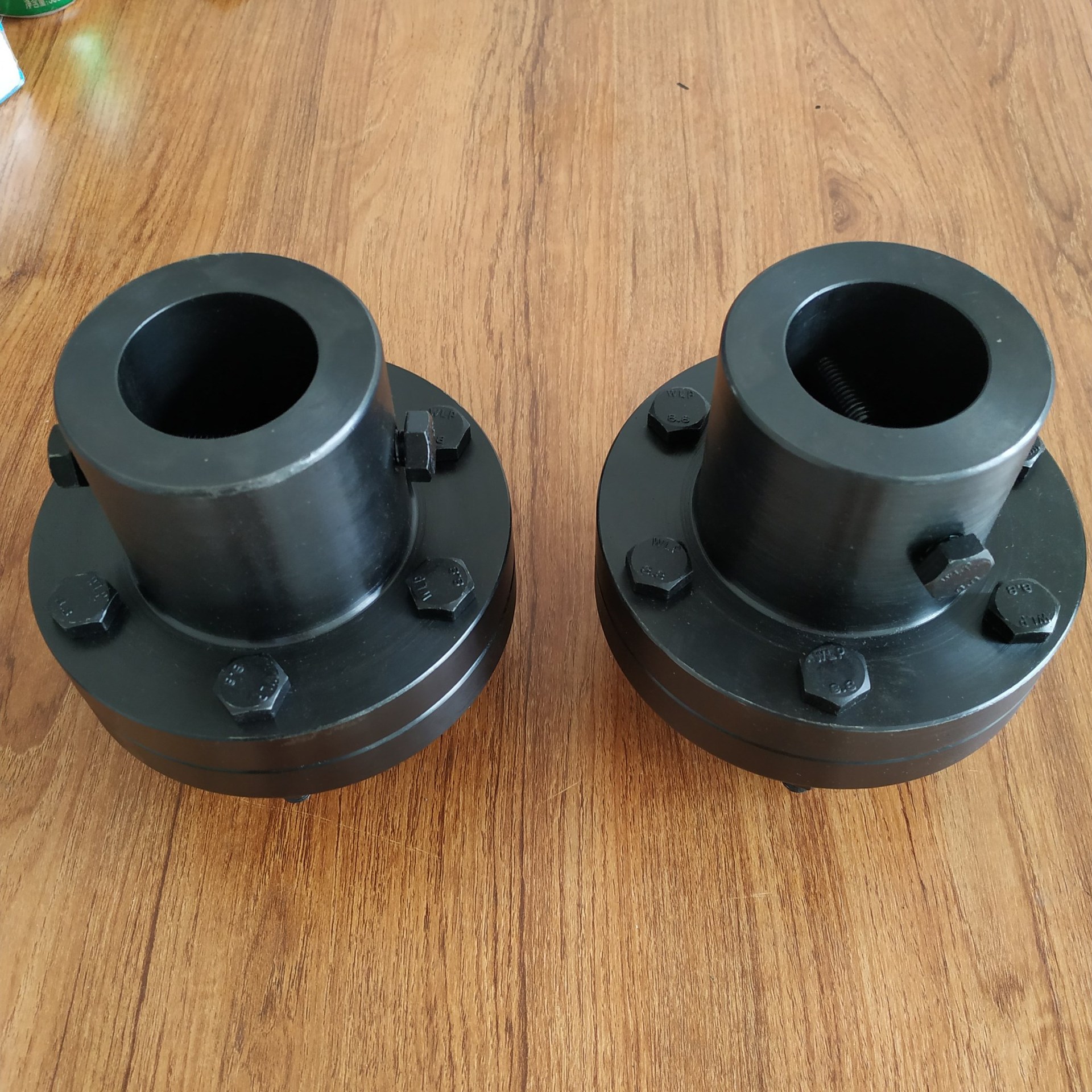 诺宇机械45号钢凹凸对轮联轴器 yl/yld型凸缘钢性联轴器