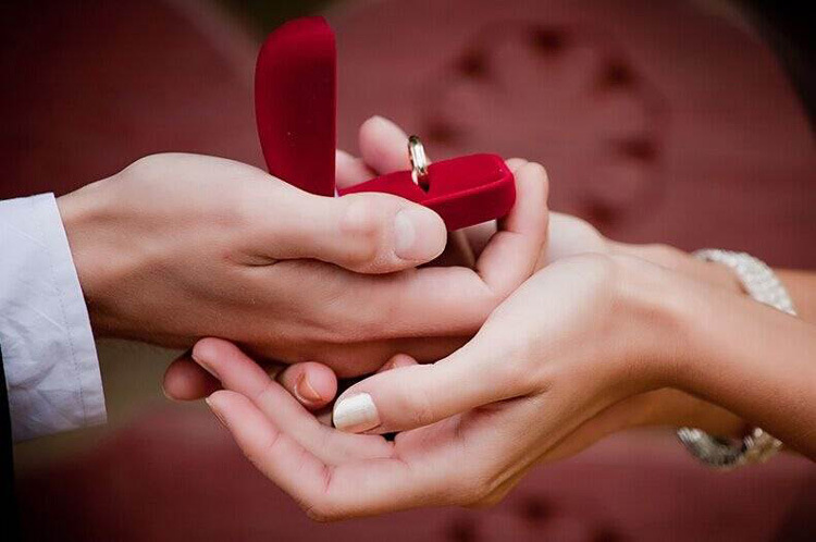 银之美银饰 s925纯银心心相印情侣戒指 韩国简约微镶开口指环饰品