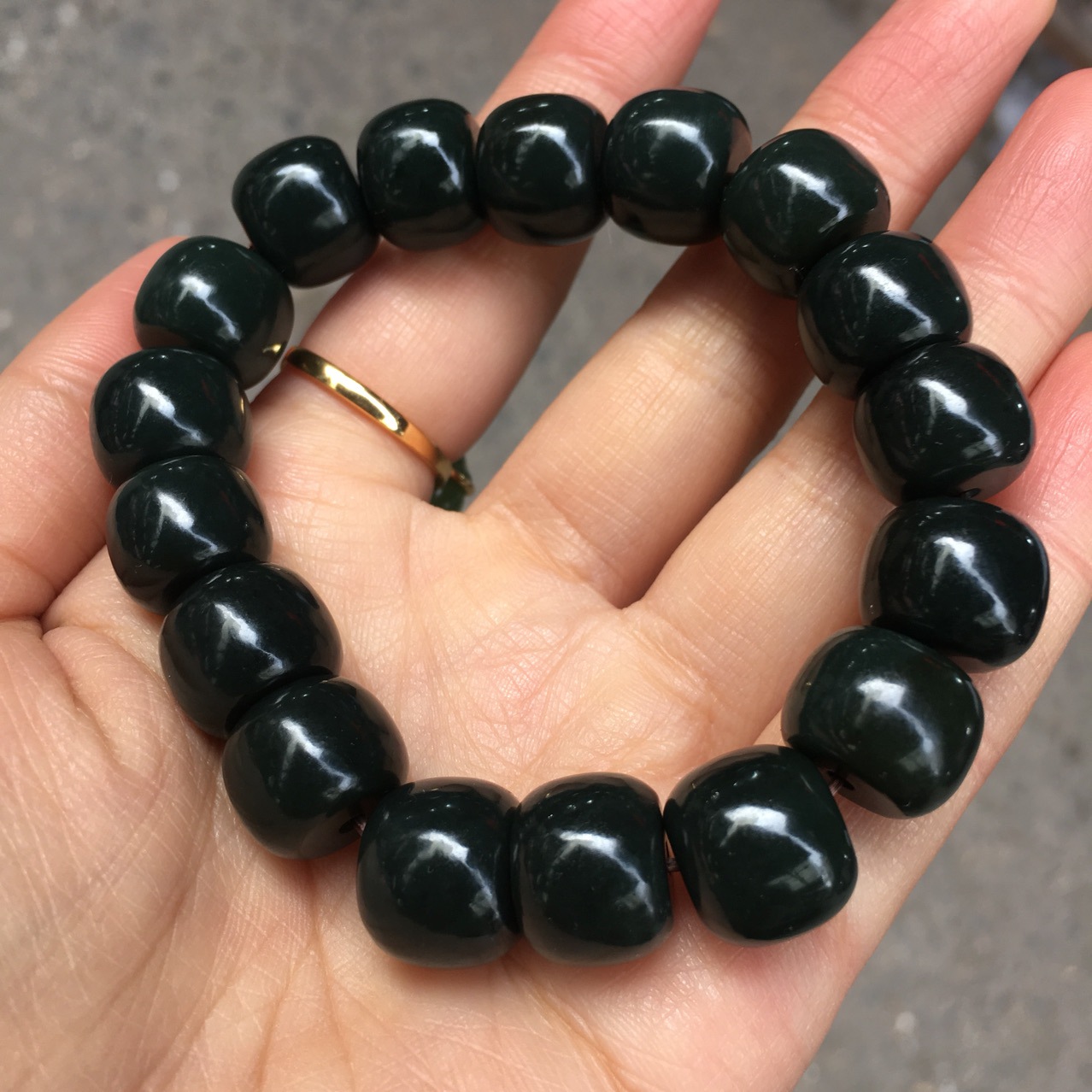 塔青青玉细料手串男款小礼物