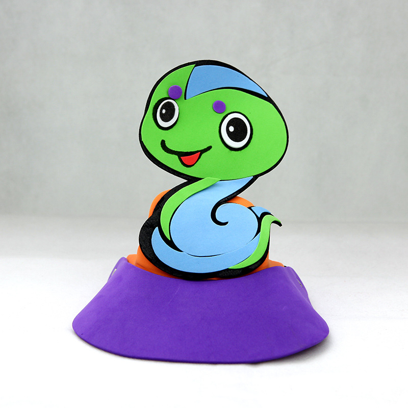 方式品名称:卡通动物帽子(eva动物帽子,立体帽子,动物头饰)产品尺寸