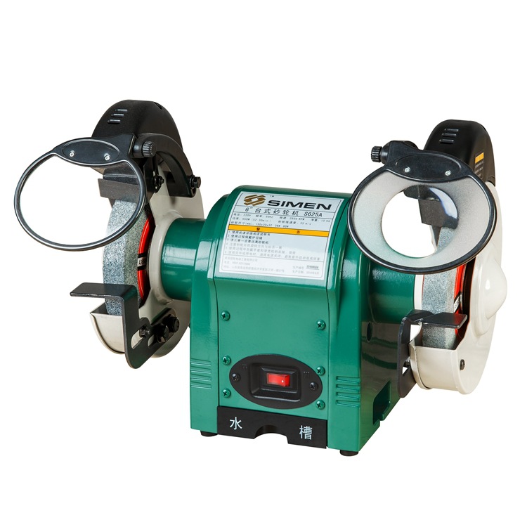 6寸 8寸台式砂轮机 磨刀机 抛光机 玉石打磨机