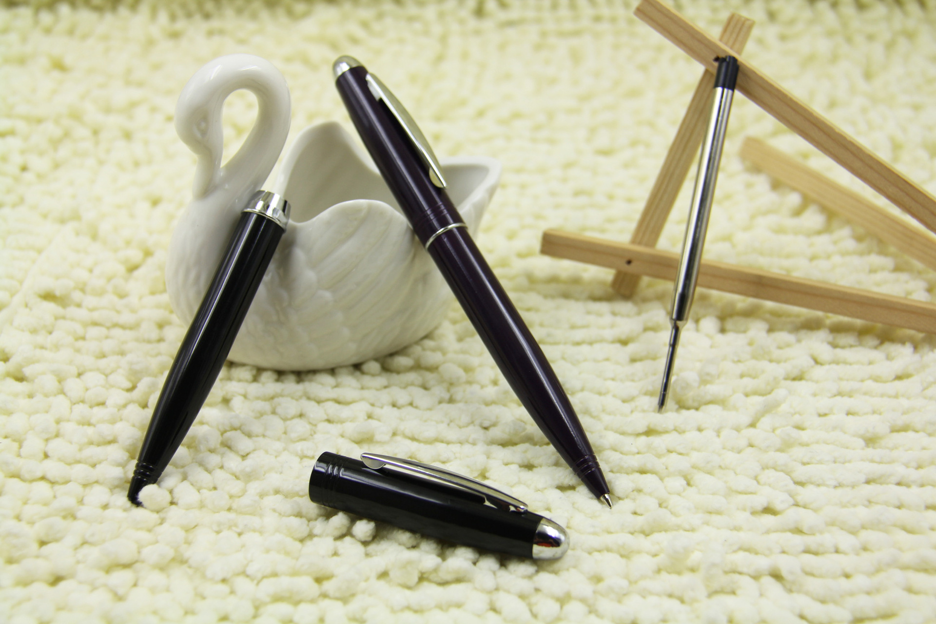 批发精湛工艺金属圆珠笔宾馆酒店展会礼品促销笔