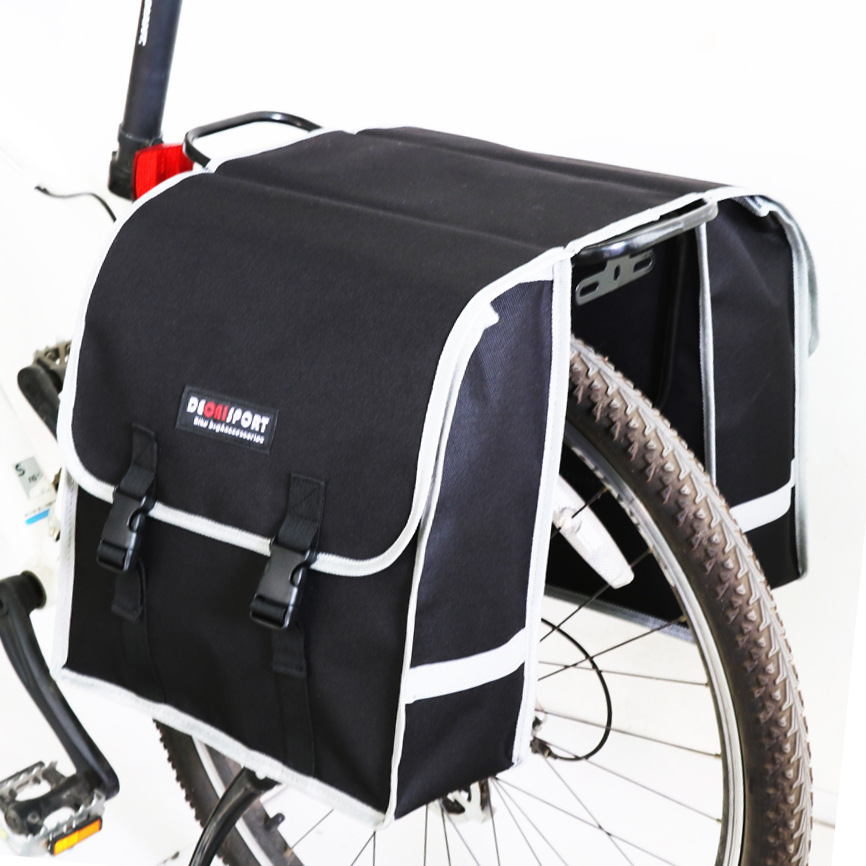 优质双边自行车后架驮包骑行后座包单车驼包 bicycle bag