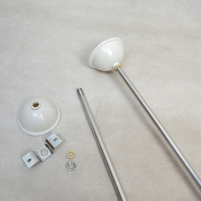 led支架吊杆直径10mm铝合金吊装杆t8日光灯吊杆配件吸顶安装吊杆