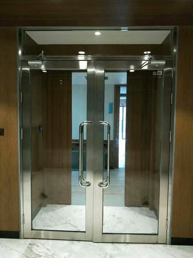 玻璃不锈钢无框门