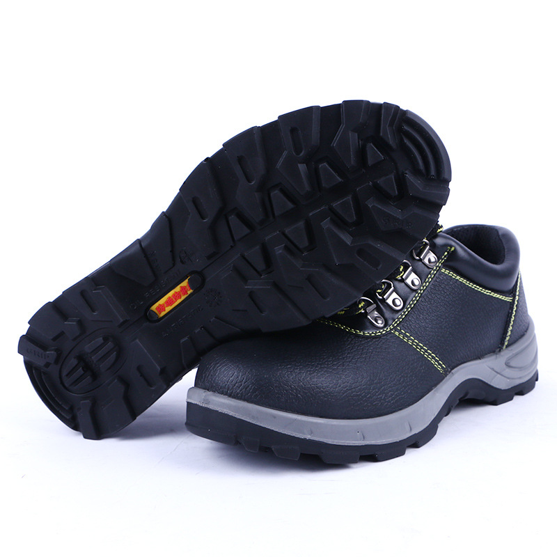 代尔塔同款劳保鞋夏透气安全鞋 防砸防刺穿耐磨pu注塑防护鞋