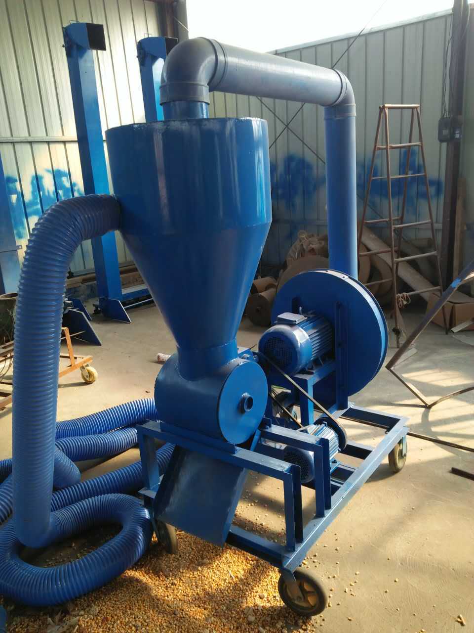 厂家直销气力吸粮机,空气吸粮机,可移动式吸粮机