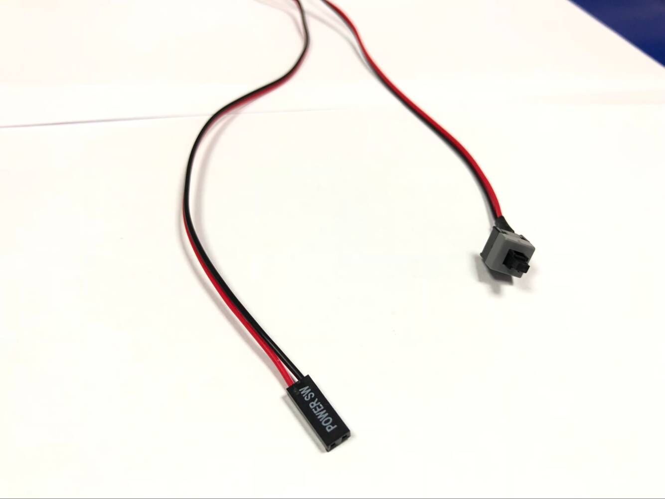 电脑线材批发50cm重启开关线 电脑开关线机箱开机线主机开关线