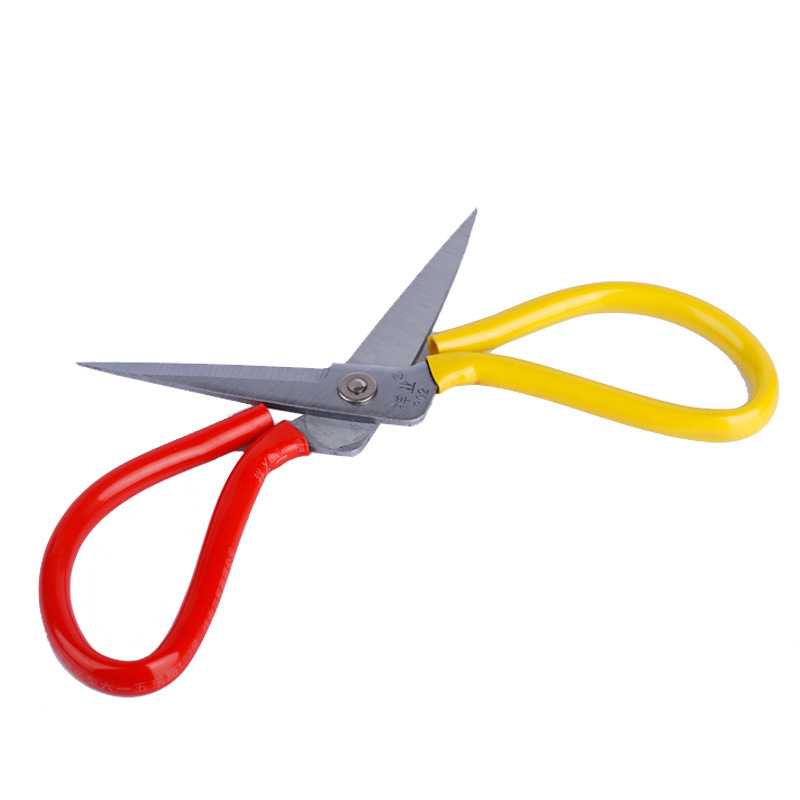 祥业防锈二号精品皮剪家用剪刀厨具剪刀烧烤用剪办公家用裁缝剪