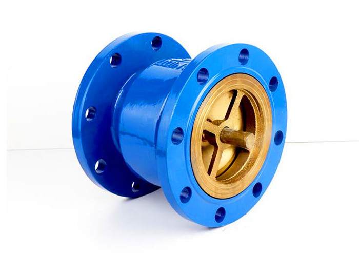 传比阀门球墨铸铁法兰消声止回阀h41x-16逆止阀单向阀dn40-dn500
