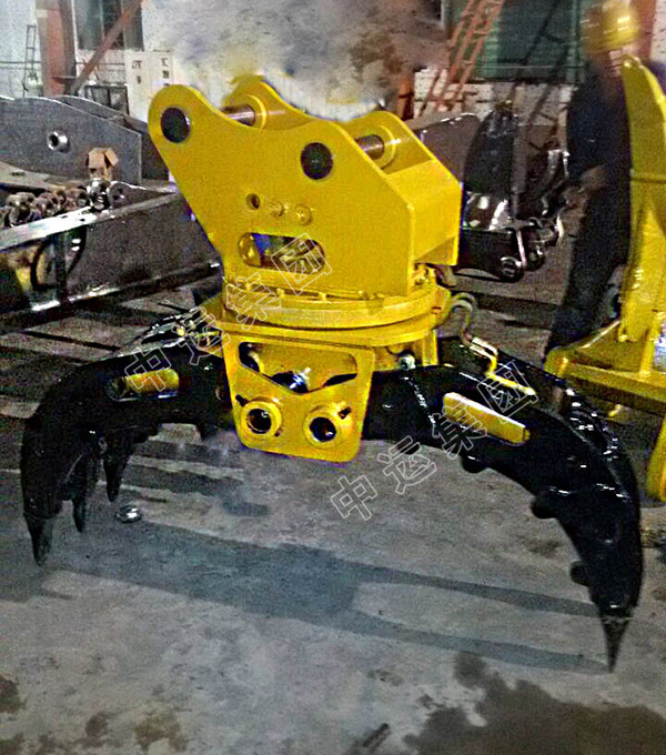 液压旋转重载夹具,液压旋转夹具,挖掘机用夹具供应