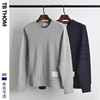 Jacquard bar 2019 Spring new pattern Honeycomb Fabric TB Sweater T-shirts Socket Chaopai Trend Jacquard bar 2019 Spring new pattern Honeycomb Fabric TB Sweater T-shirts Socket Chaopai Trend
