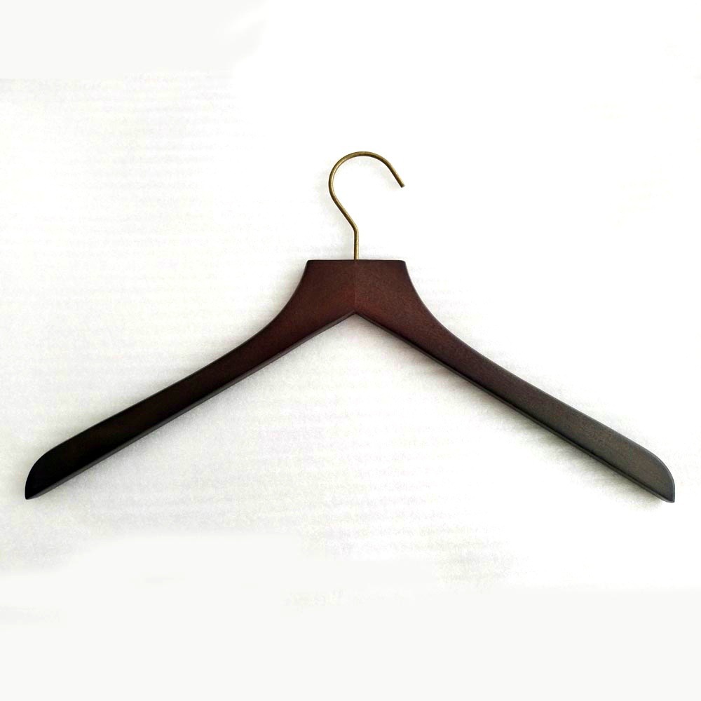 厂家直销一级荷木男款女款衣架酒店服装店衣挂衣撑批发