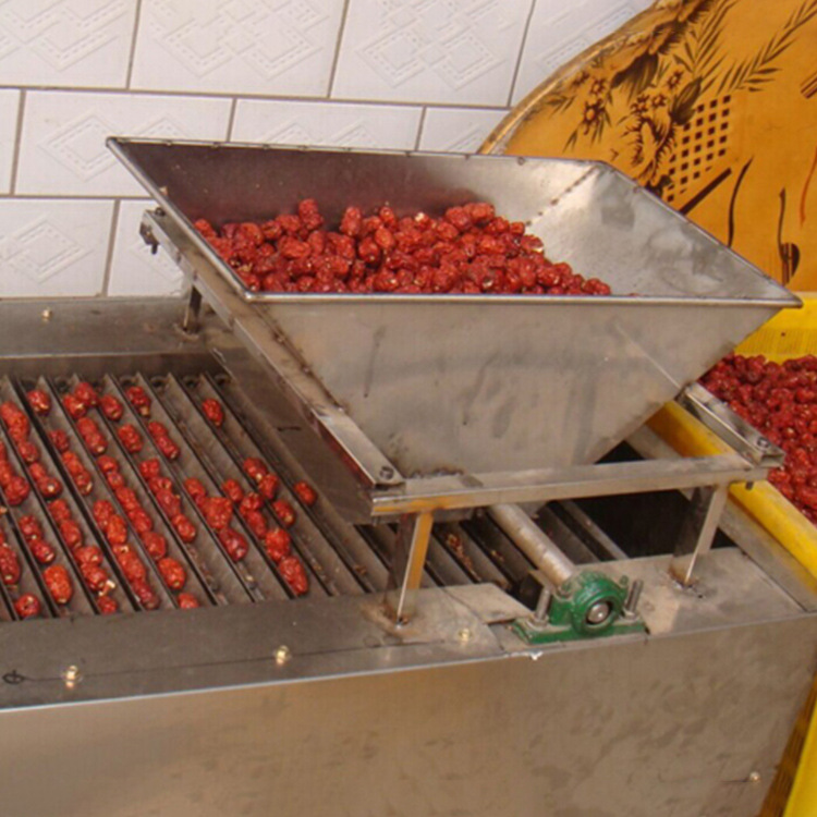 小枣切枣机 厂家生产新疆灰枣切圈机 果蔬加工设备