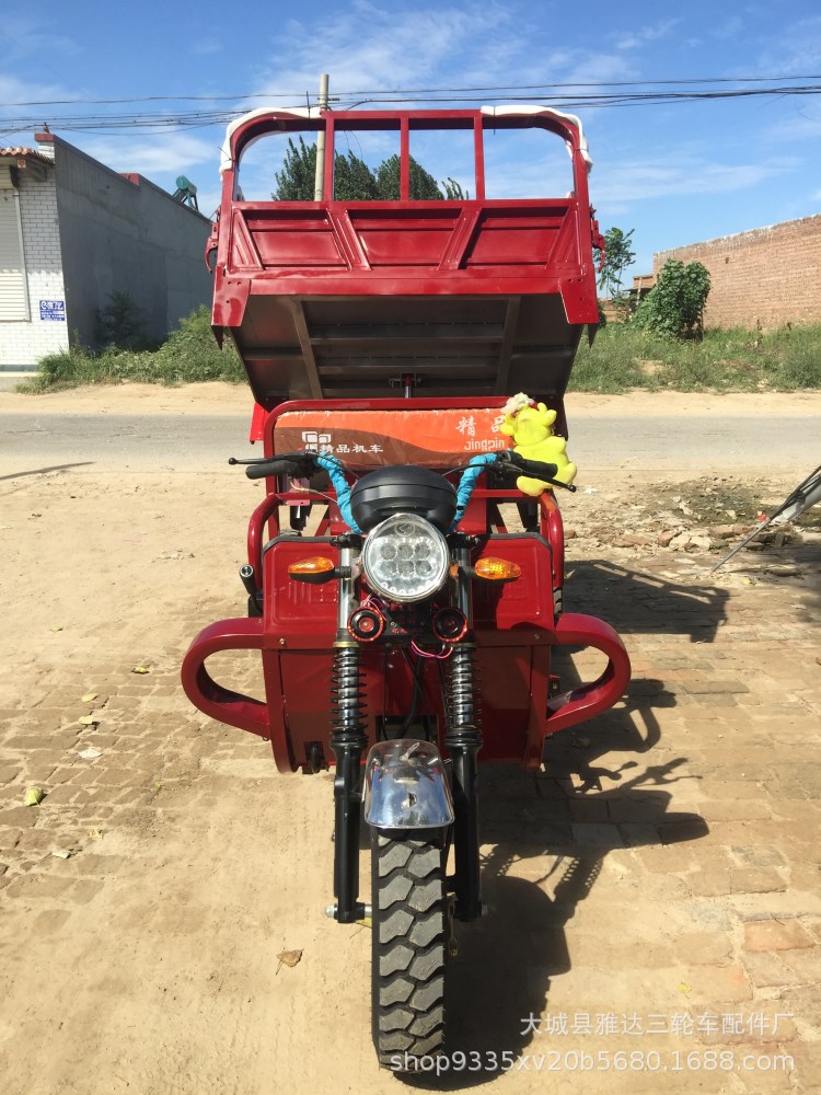 新品宗申175水冷自卸翻斗燃油三轮摩托车助力农用货运载客载重王