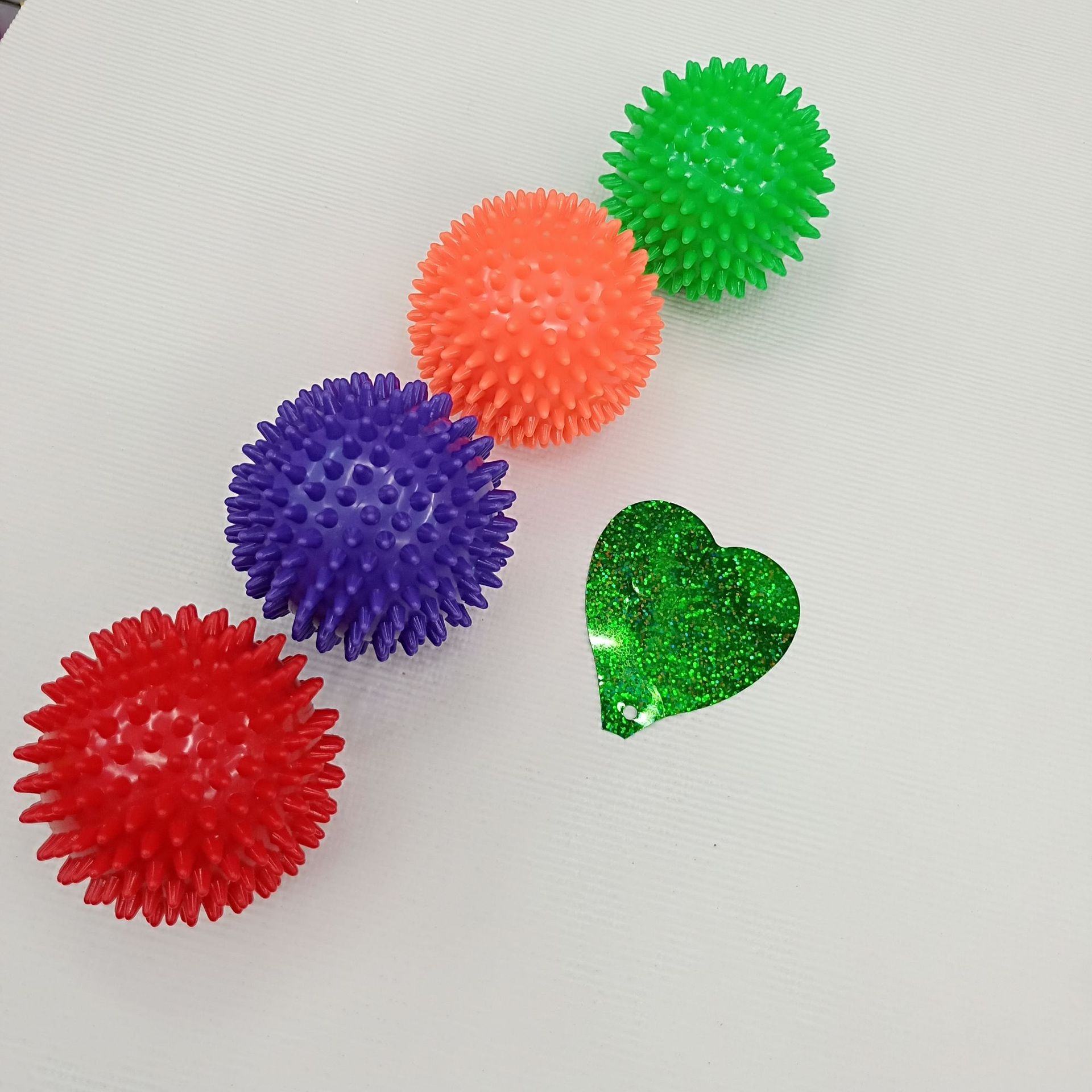 5cm刺球按摩健身球放松肌肉按摩刺球握力健身球刺猬球