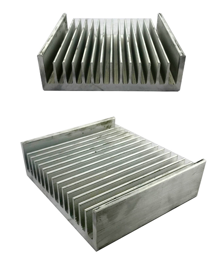 变压器铝合金电子散热片 大功率继电设备散热器 dxc-694 170*50