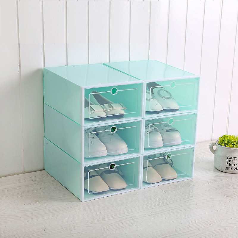 Thick Transparent Shoe Box Plastic Shoe Box Storage Shoe Storage Box Shoe Box Flip Drawer Shoe Box Sneakers