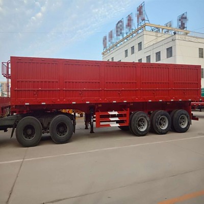 11米厢式侧翻半挂车价格 自卸半挂车 集装箱半挂车厂家定做