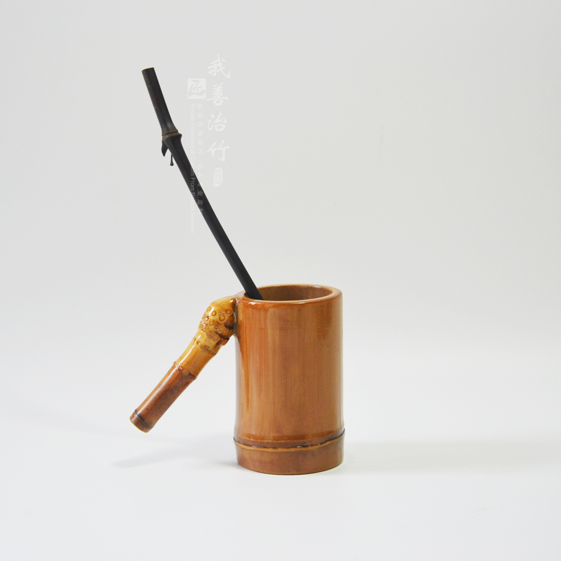 厂家批发天然竹杯水杯茶杯茶具食品料理竹器咖啡杯茶道用品定制