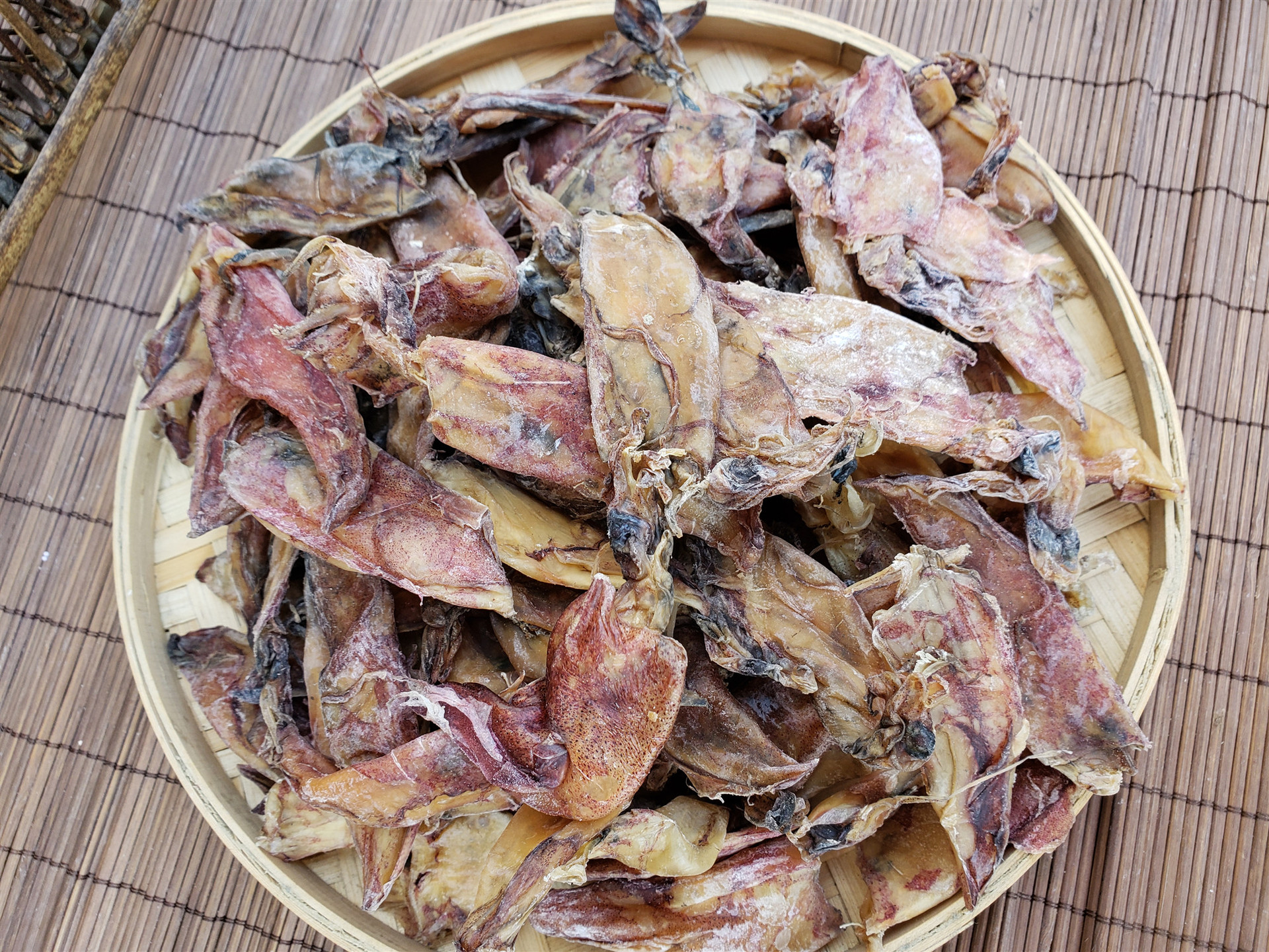 阿里巴巴批发渔民自晒鱿鱼筒 北海小鱿鱼干 500g 海鲜干货 淡干