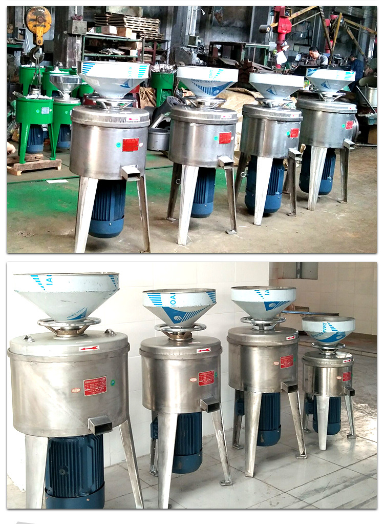 厂家直销大型商用磨浆机,柳州磨浆机,华林牌400型不锈钢磨浆机