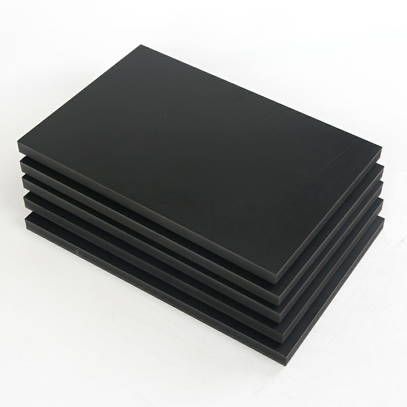 10毫米mm黑色雪弗板 橱柜浴室柜雕刻板 木塑板 结皮硬手指甲划不