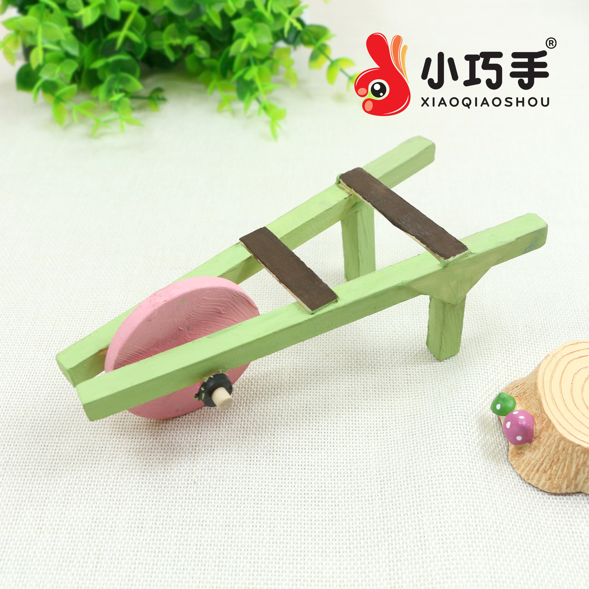 独轮车 厂家直销小巧手儿童手工科技小制作diy木制益智玩具拼装