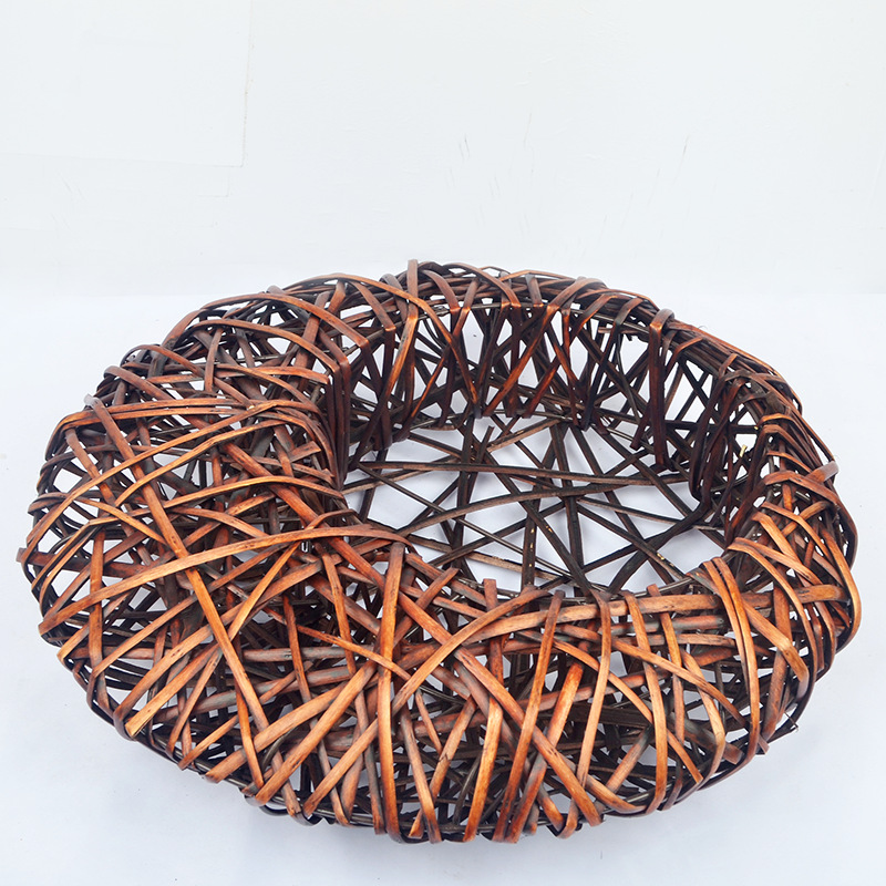 创意酒店会所个性鸟巢盘饰餐具特色个性餐具意境菜摆扒盘饰摆件盘