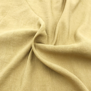 厂家直销人棉苎麻混纺面料 衬衫棉麻面料砂洗布料 服装面料批发